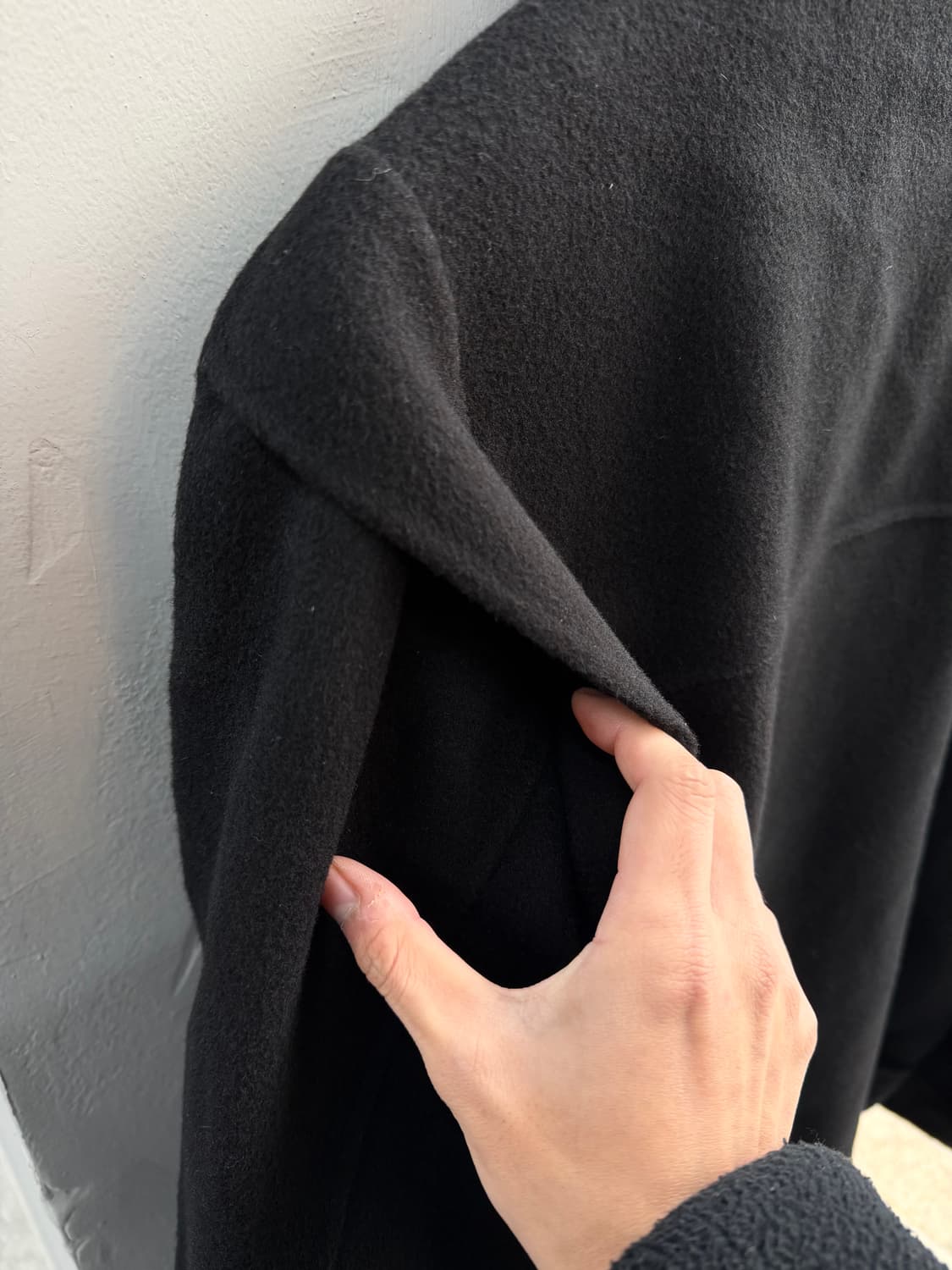 105/ 시스템옴므 24FW 캐시미어 블랜딩 숏코트 자켓 상품이미지9