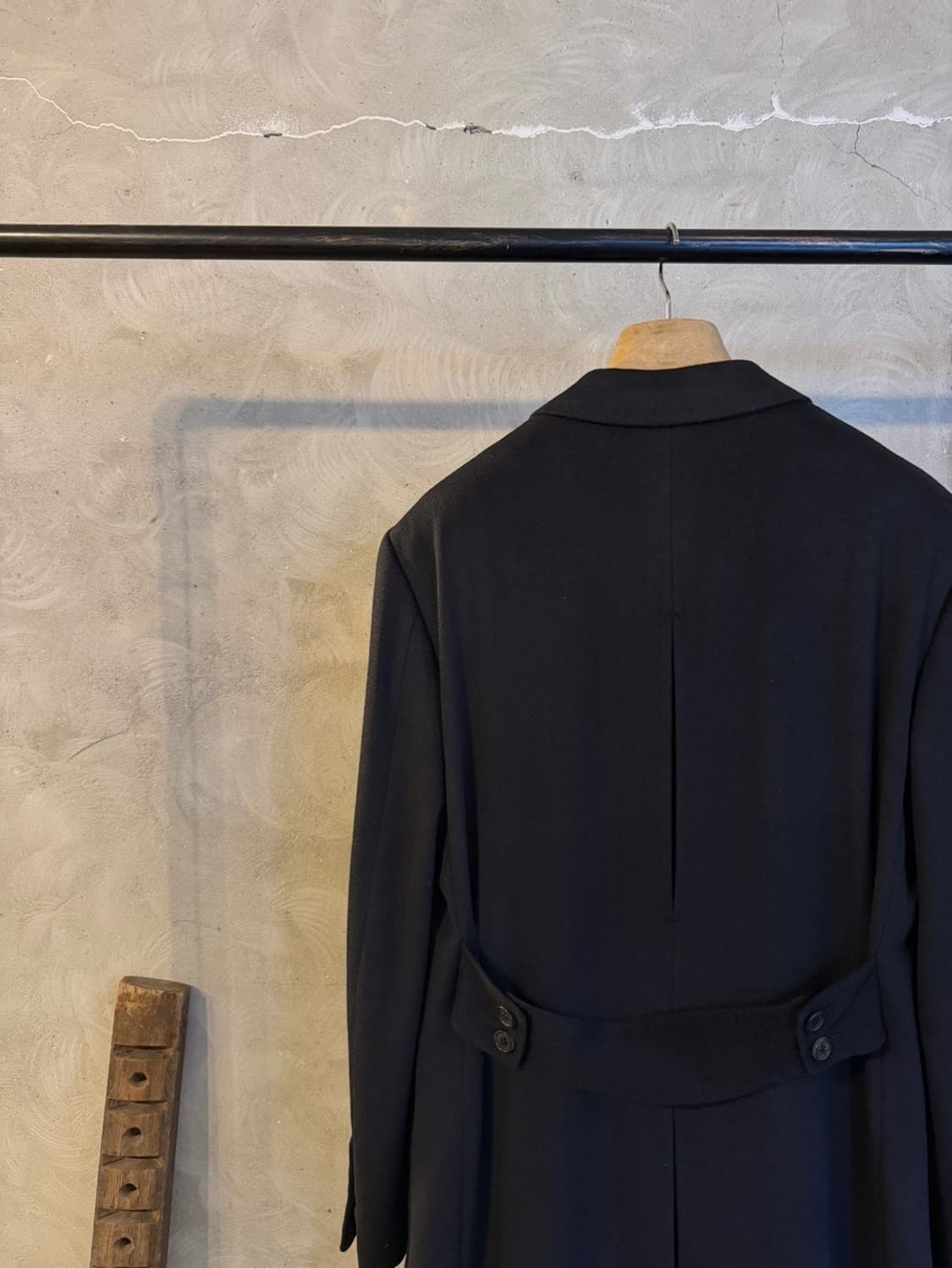 MARK RONSEN 풀핸드 캐시미어 폴로코트 100 상품이미지5