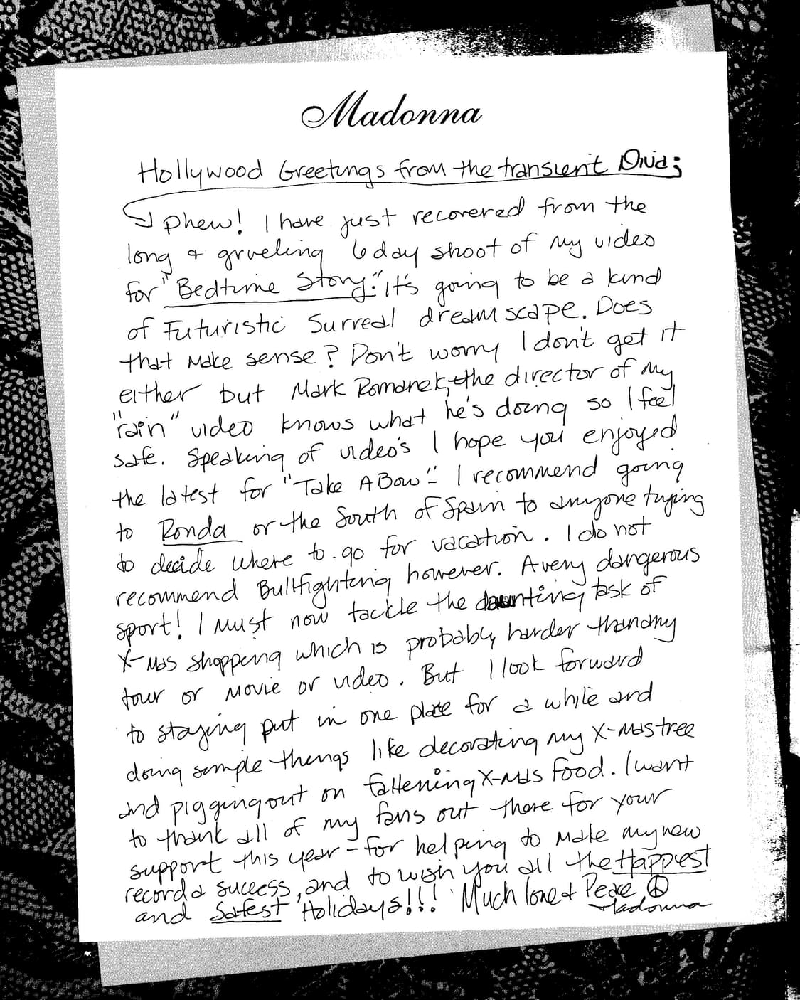 마돈나 Madonna 1 994년 팬진 ICON 해외서적 희귀서적 아트북 상품이미지3