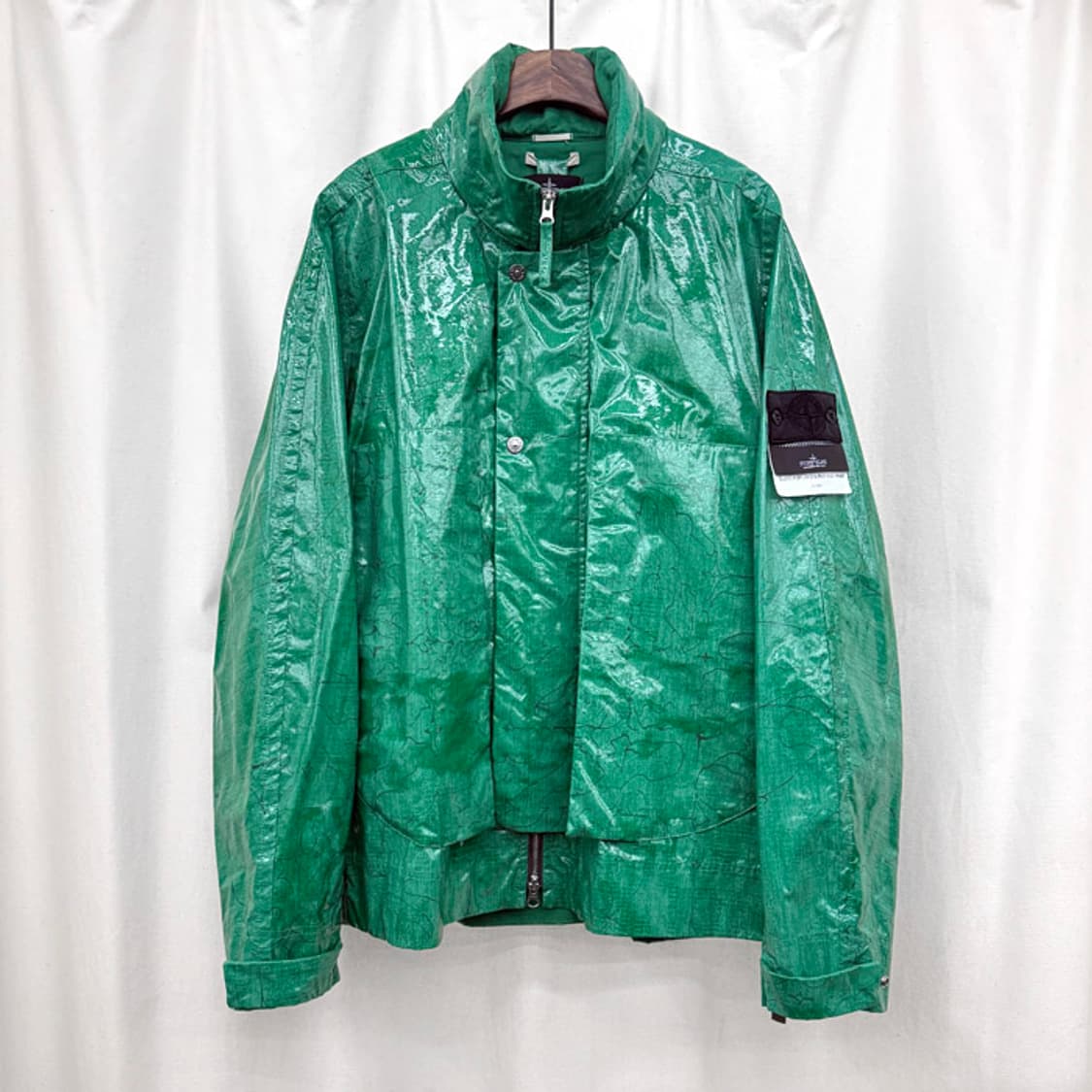 스톤아일랜드 쉐도우 프로젝트 글라스 포플린 자켓 상품이미지1