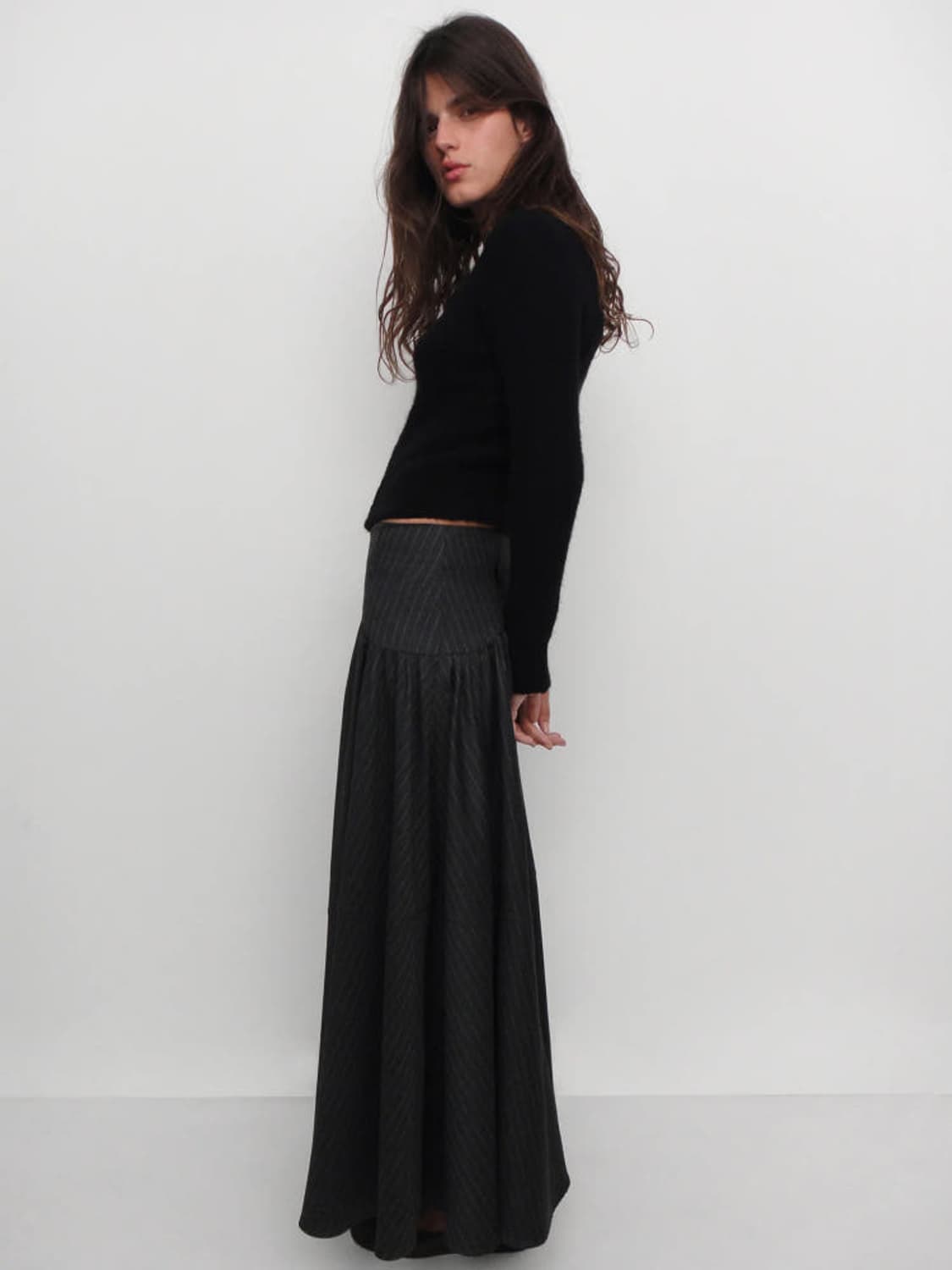 [S]기마구아스 Linger 후크 가디건/블랙 상품이미지3