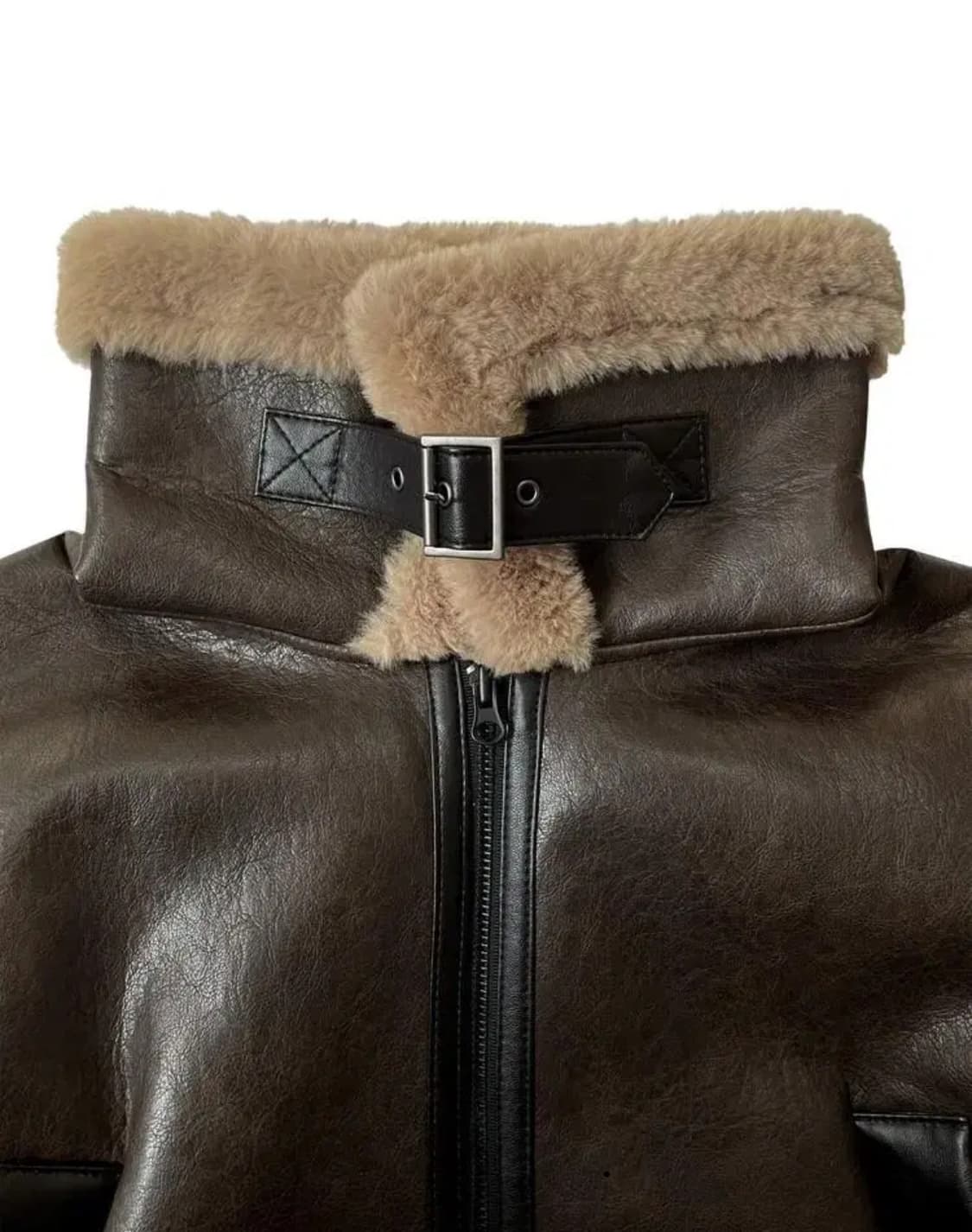 보헤미안서울 무스탕 브라운 상품이미지3