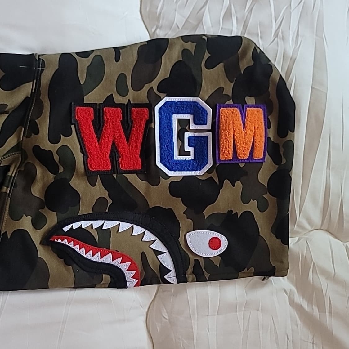 Bape 남자 후드 샤크 XL 상품이미지2