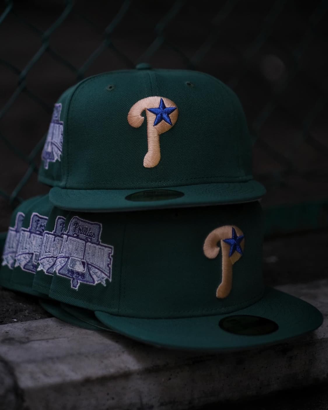 뉴에라 필라델피아 그린 피티드 캡 59fifty 상품이미지5