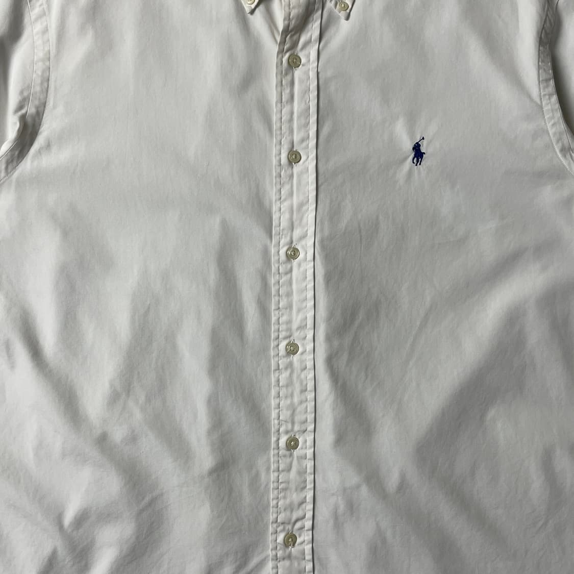 RALPH LAUREN 랄프로렌 빈티지 화이트 반팔 셔츠 A00758 상품이미지4