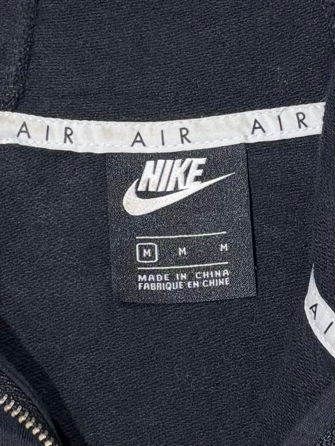 나이키 AIR 블랙 크롭 후드집업 상품이미지6