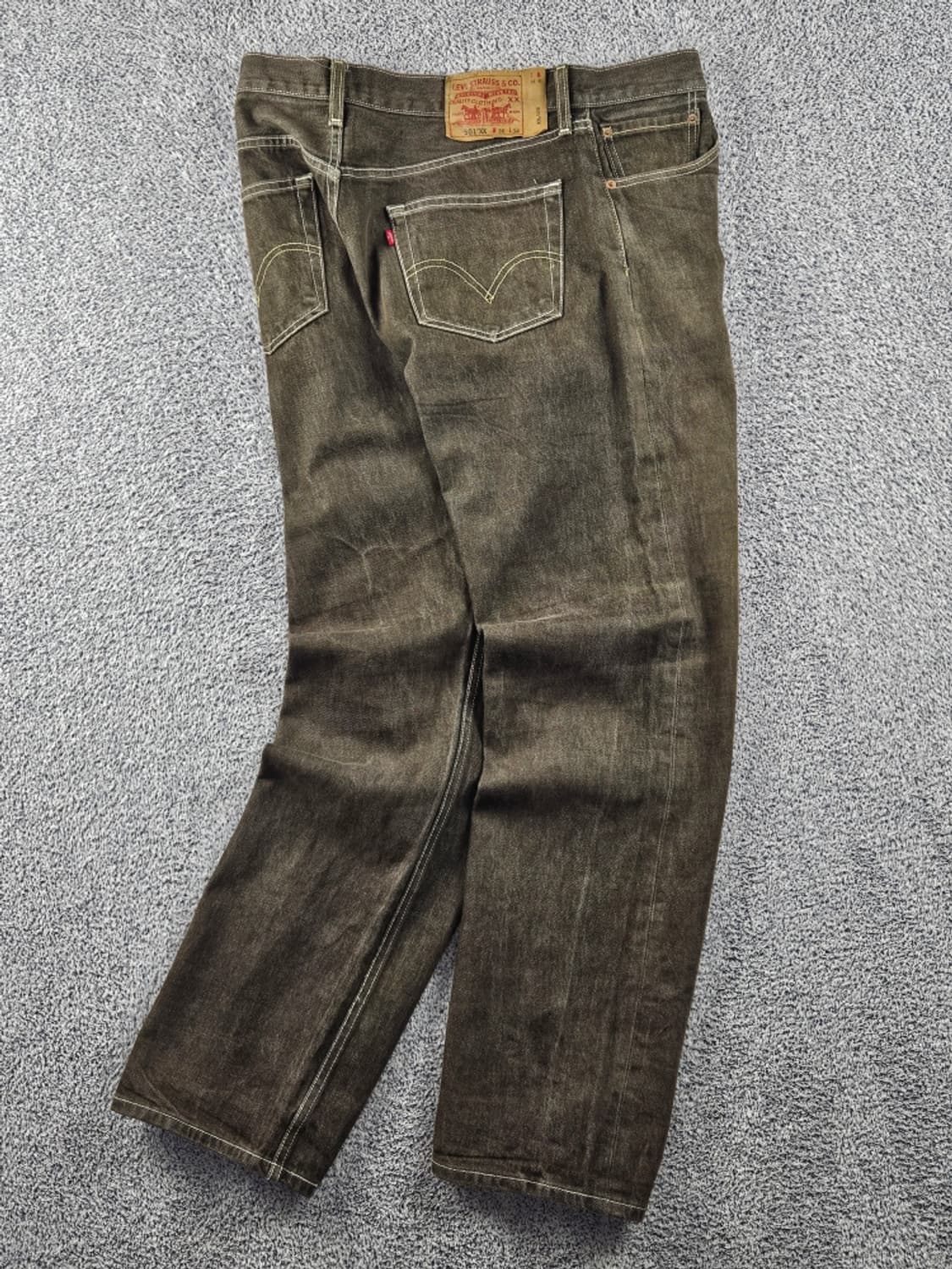 리바이스 501 XX 브라운 진 데님 팬츠 ( 36X34 )/ 10857 상품이미지3