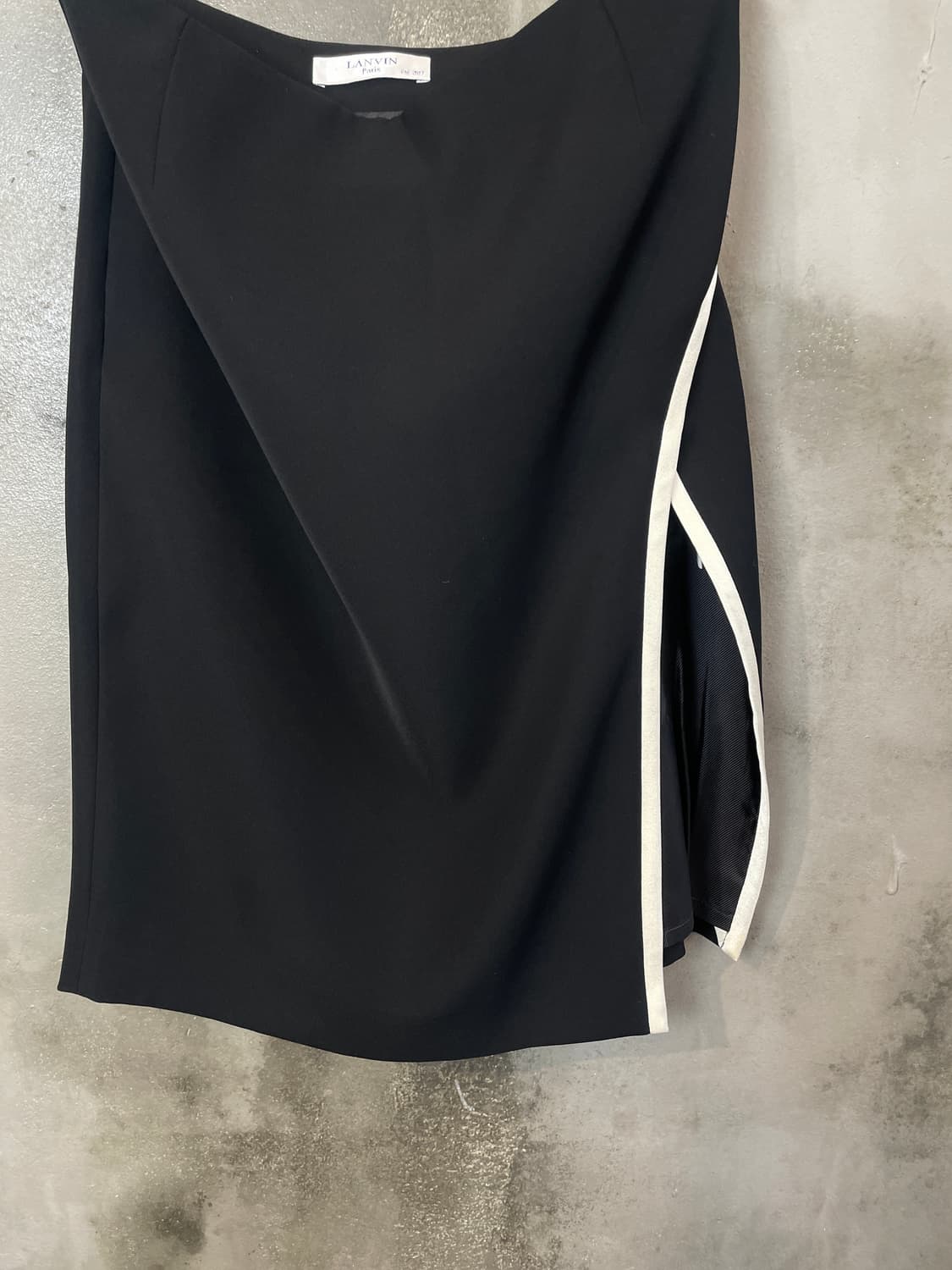 랑방 비대칭 슬릿 스커트 상품이미지5