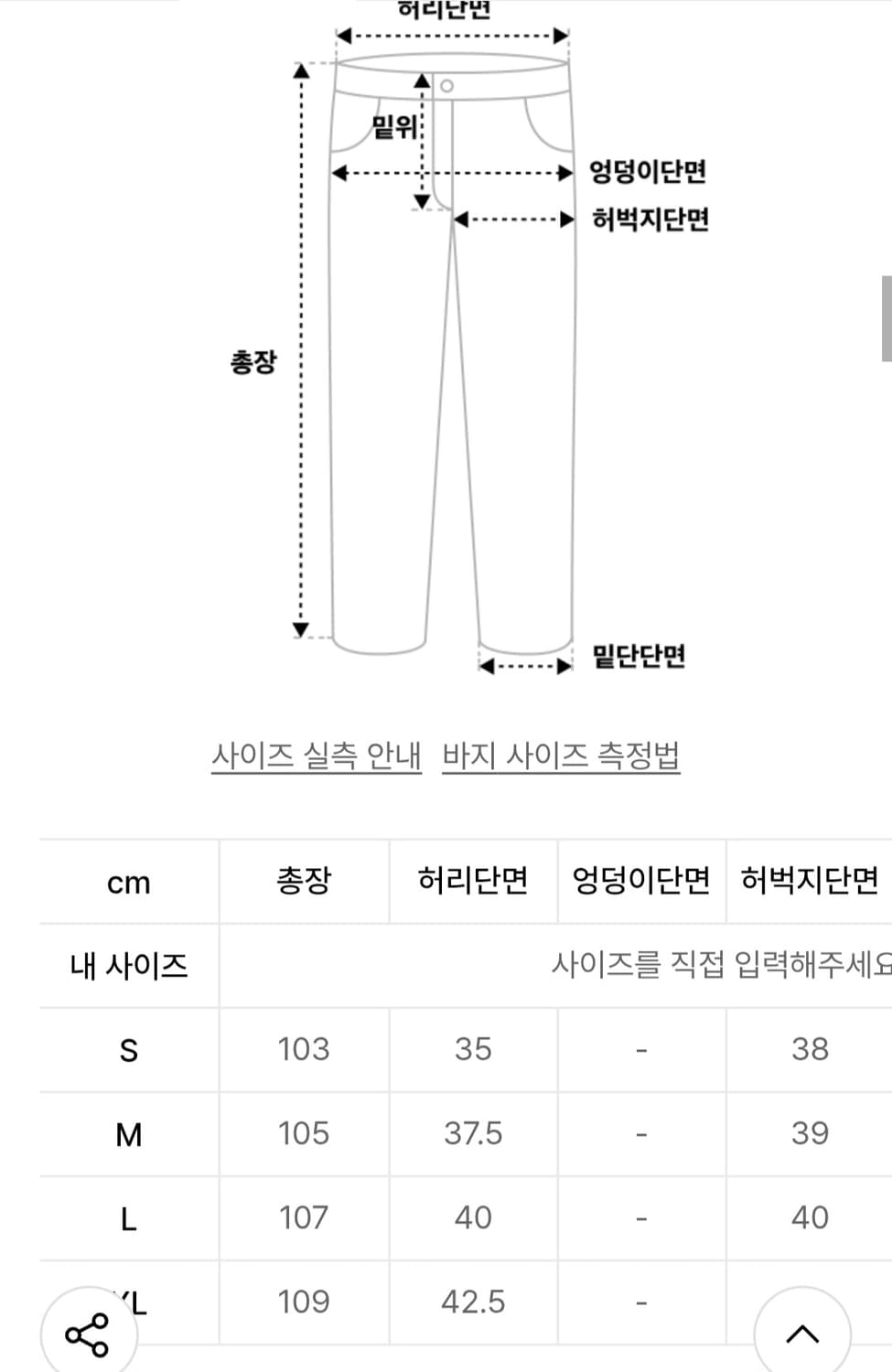 트릴리온 포켓 데님 팬츠 상품이미지2