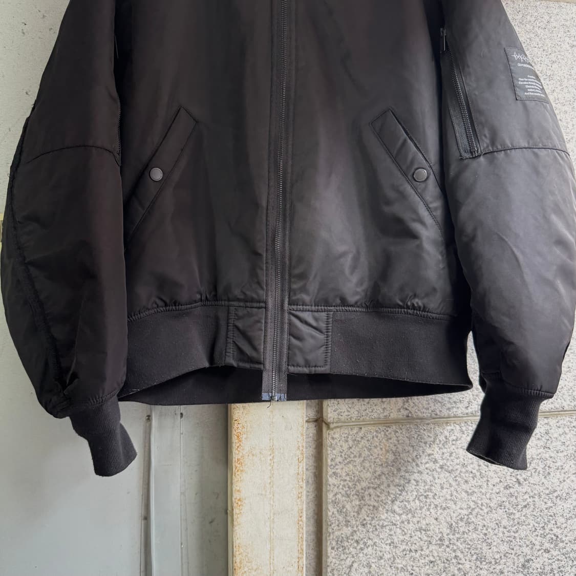 GUXUndercover 프리덤 노이즈 MA-1 자켓 상품이미지5