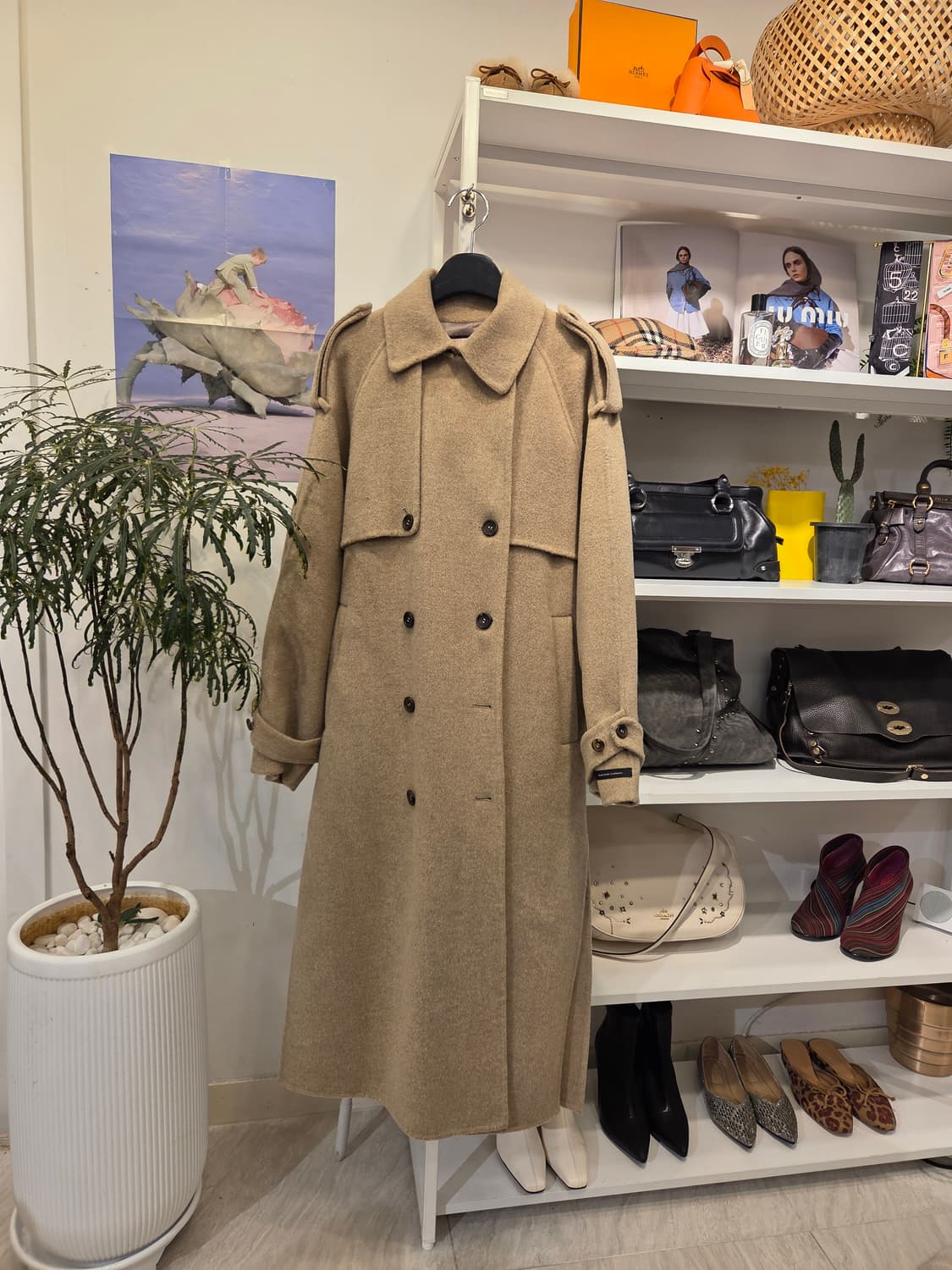 임블리 프리미엄 에디션 캐시미어 블렌드 울 코트 상품이미지1