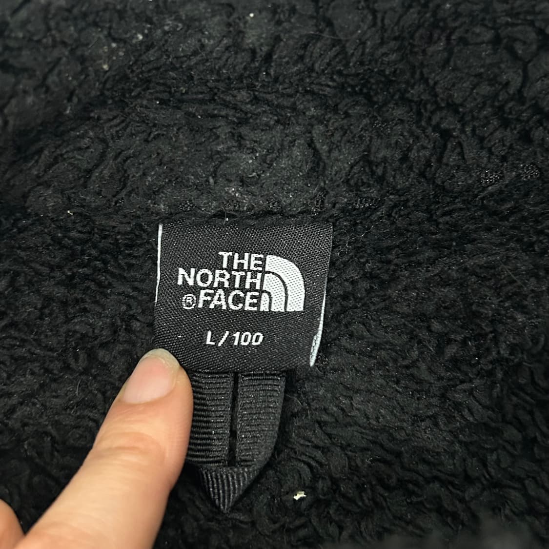 The north face 노스페이스 블랙 후리스 자켓 상품이미지5