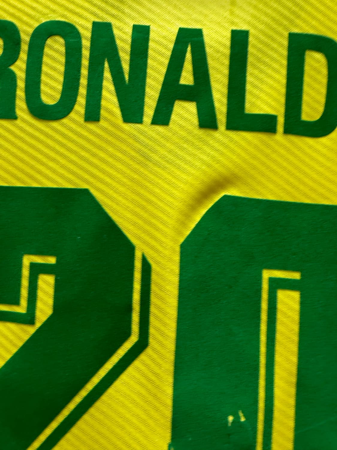 94-95 브라질 호나우두 유니폼 상품이미지5