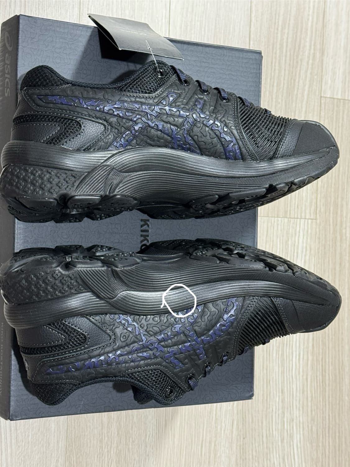 아식스 젤키릴3 블랙/딥블루 [252.5] 상품이미지3