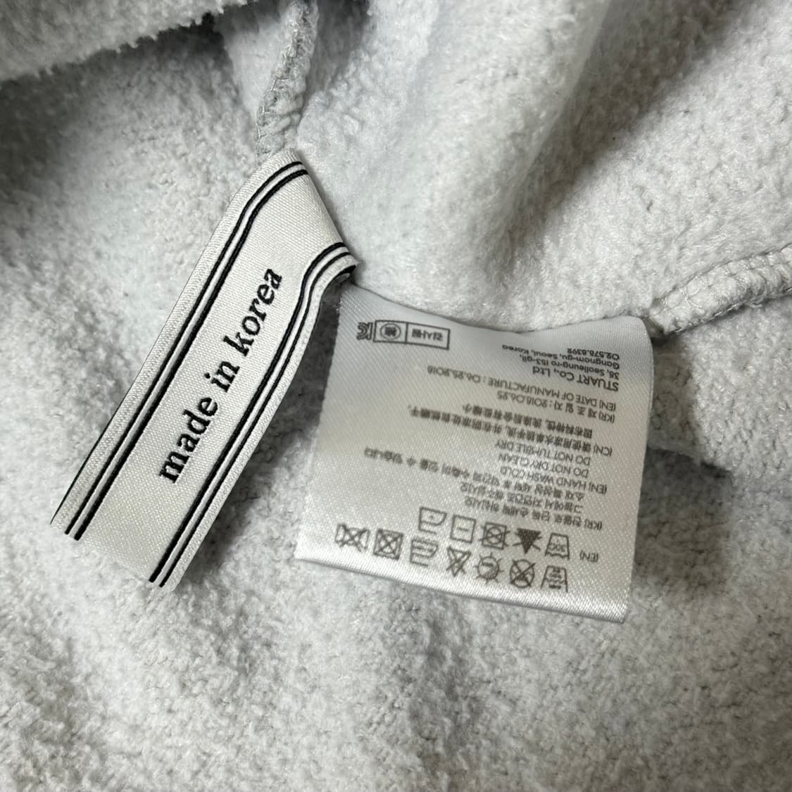 앤더슨벨 후드티 M 상품이미지9