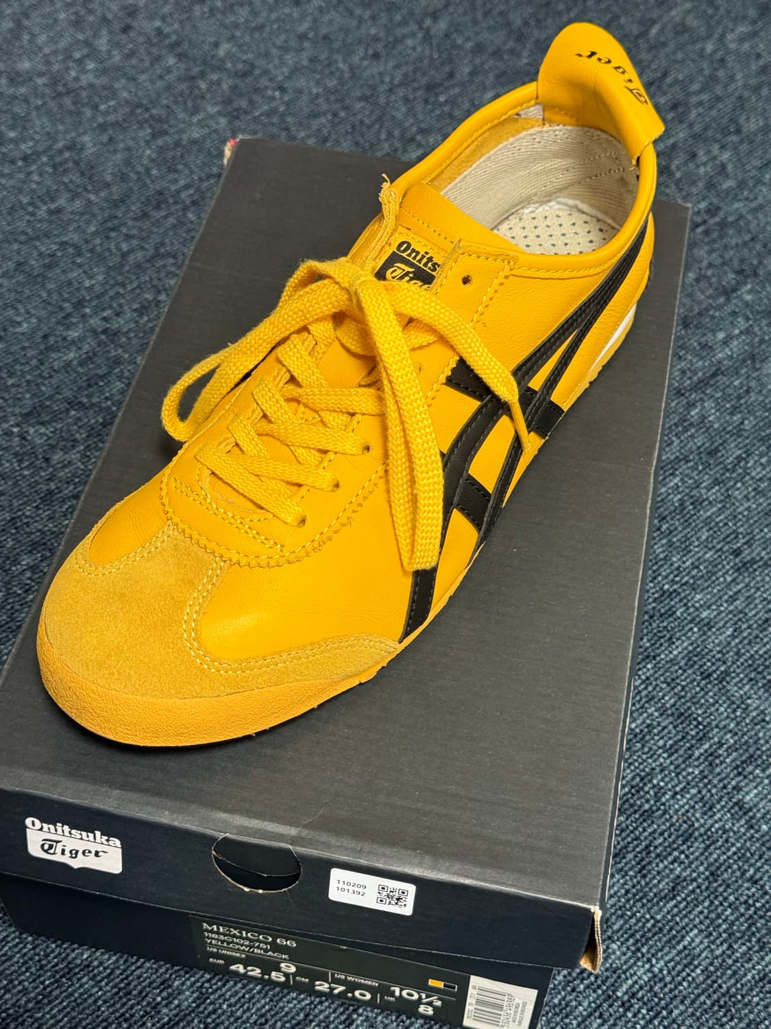 오니츠카 타이거 멕시코 66 yellow black 상품이미지3