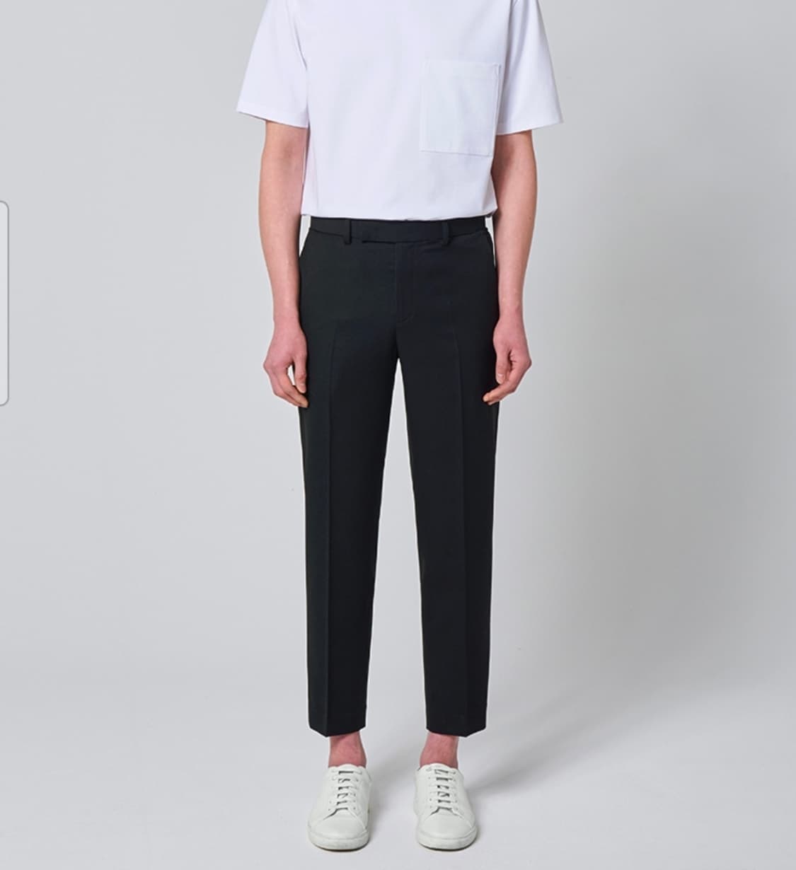 무신사스탠다드 테이퍼드핏 레이온 혼방 슬렉스 32size 상품이미지3