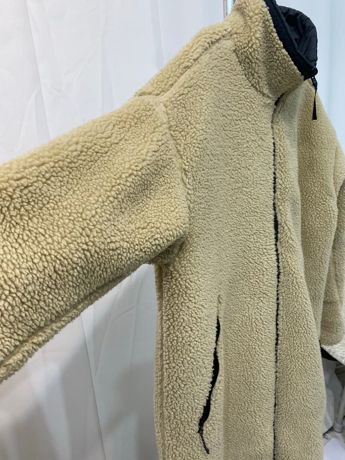 아디다스 양면 플리스 롱 패딩 M 공용 상품이미지6