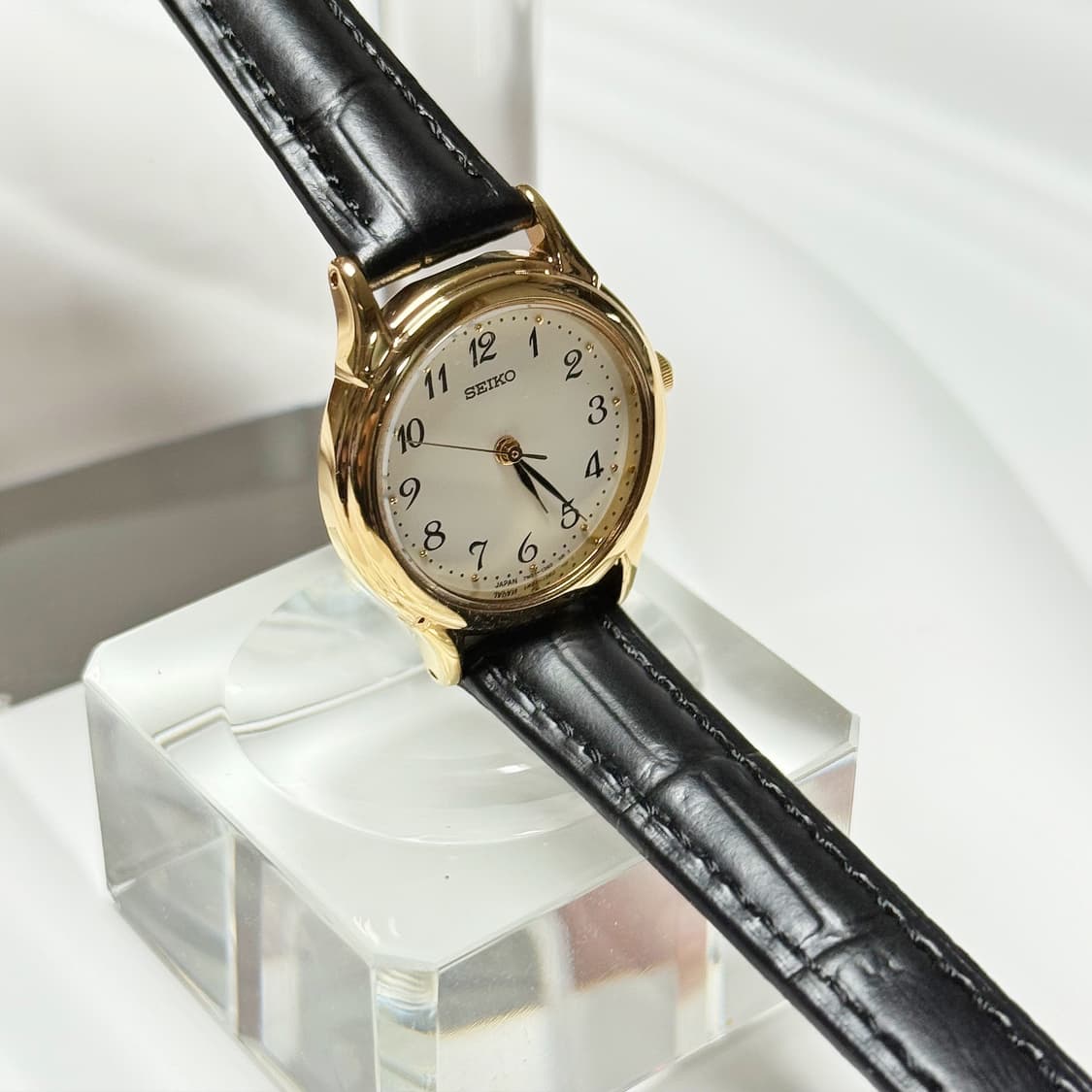 80's90's 빈티지 세이코 클래식 골드 아라비아 인덱스 워치 상품이미지2