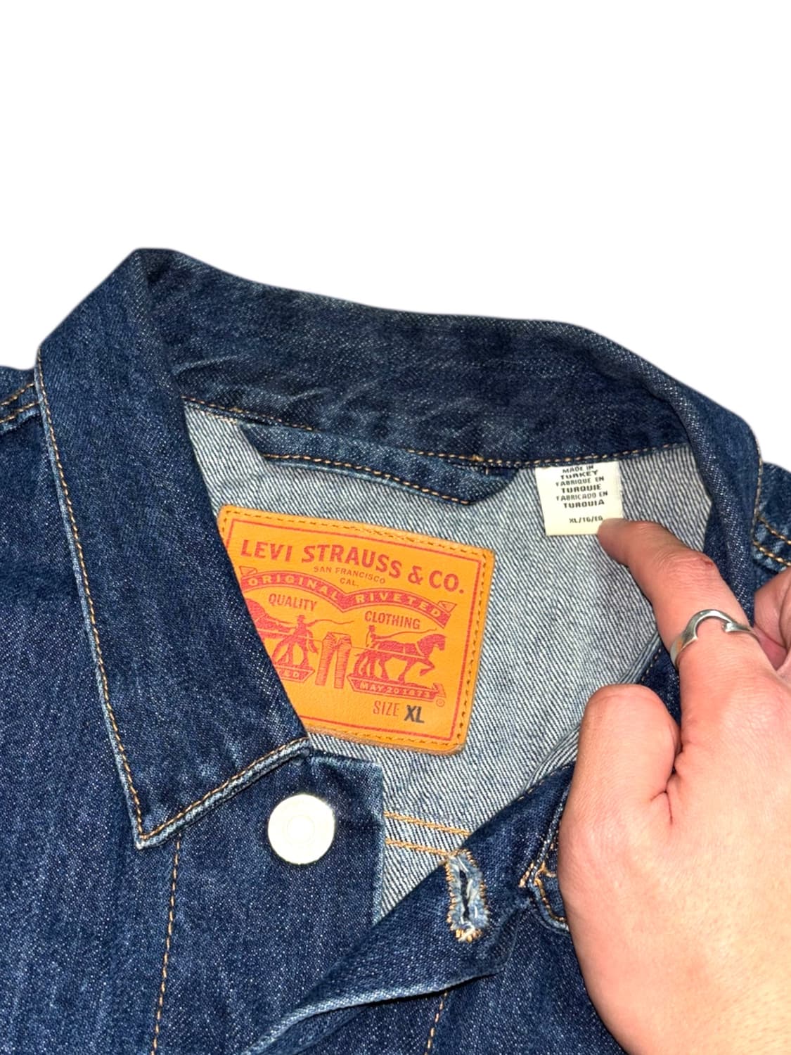 리바이스 데님 트러커 자켓 청자켓 상품이미지5