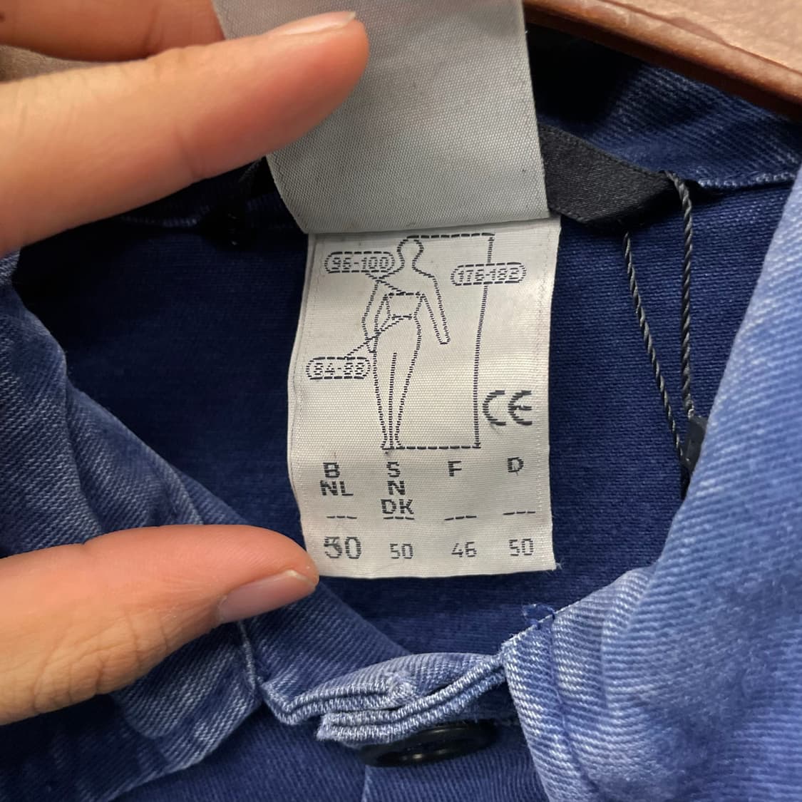 60s-70s 프렌치 워크 자켓 / 빈티지 초어 자켓 워크 웨어 상품이미지7