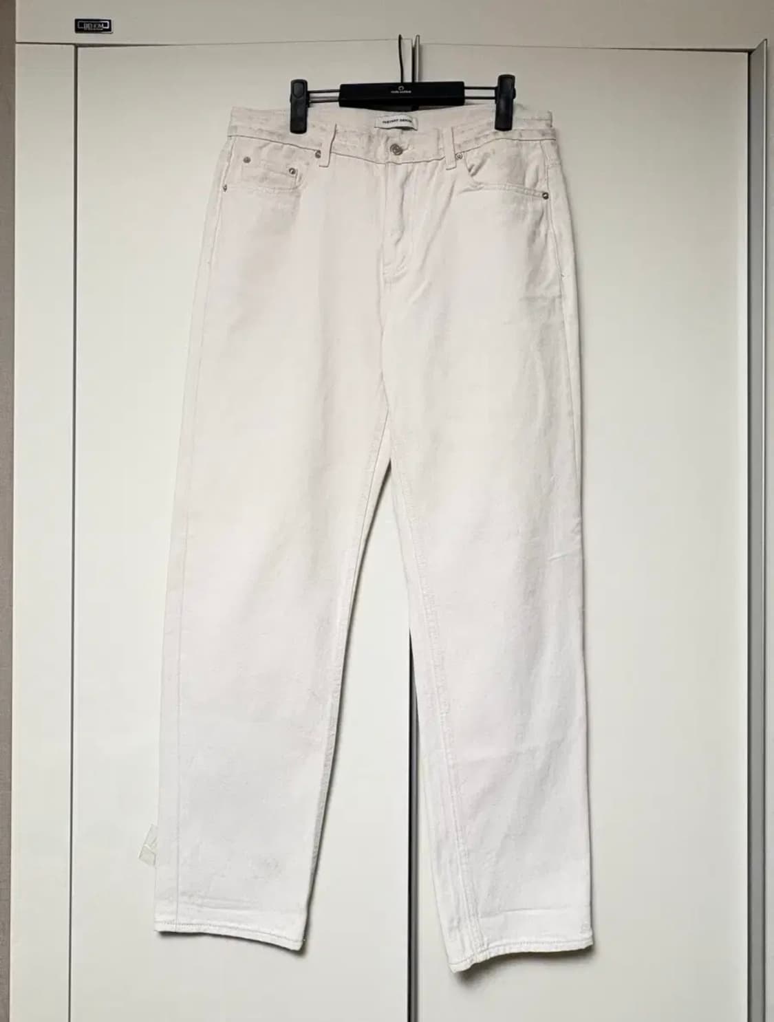 브랜디드 퓨어 크림 진스, 사이즈 32 상품이미지5