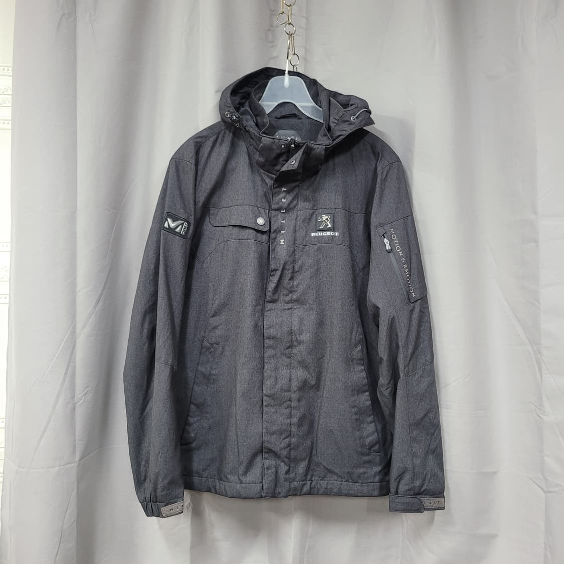 푸조 밀레  남성 바람막이 자켓  상품이미지1
