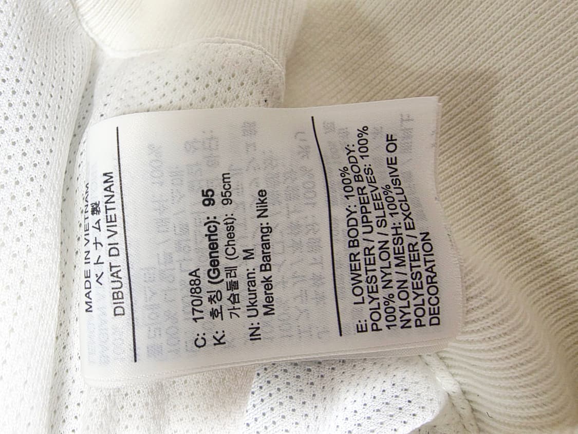 [나이키] Y2K 무드 화이트 그레이 배색 윈드러너 후드 바람막이 95  상품이미지4