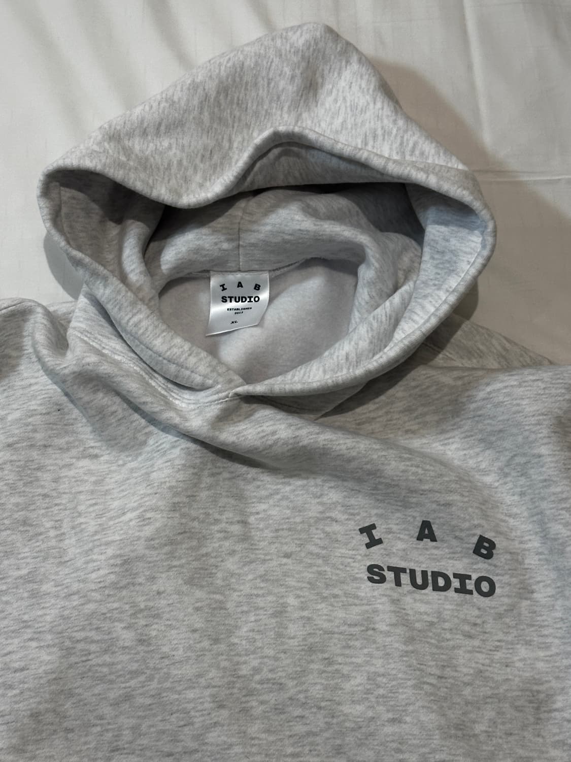 아이앱스튜디오 후드 라이트 그레이 상품이미지4