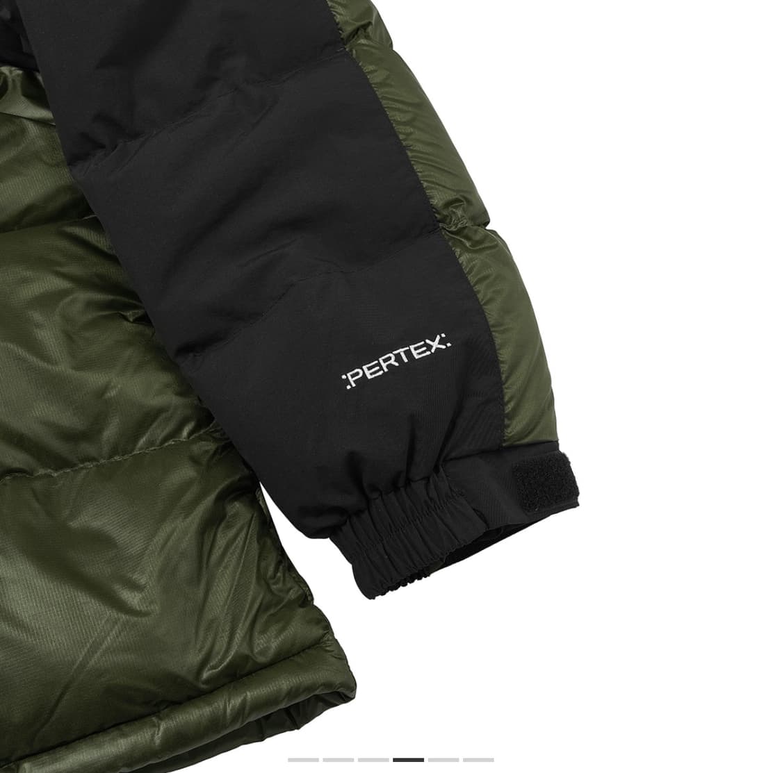 S) 스투시 마운틴하드웨어 서브제로 다운 자켓 다크 아미 그린 카키 패딩 상품이미지4