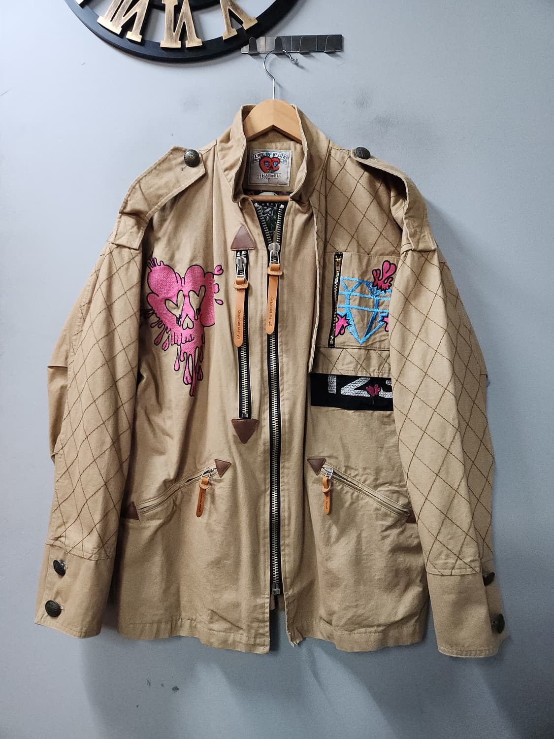 그라피스트만지 MAN.G 야상 헌팅 자켓 상품이미지1