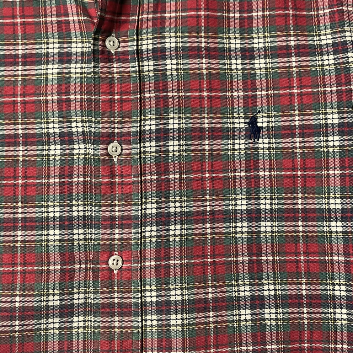 RALPH LAUREN 랄프로렌 빈티지 체크패턴 코튼셔츠 상품이미지3