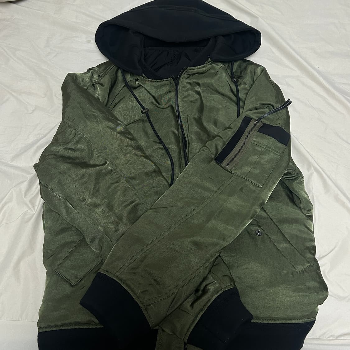 Bon 리버시블 ma-1 후드점퍼 상품이미지1