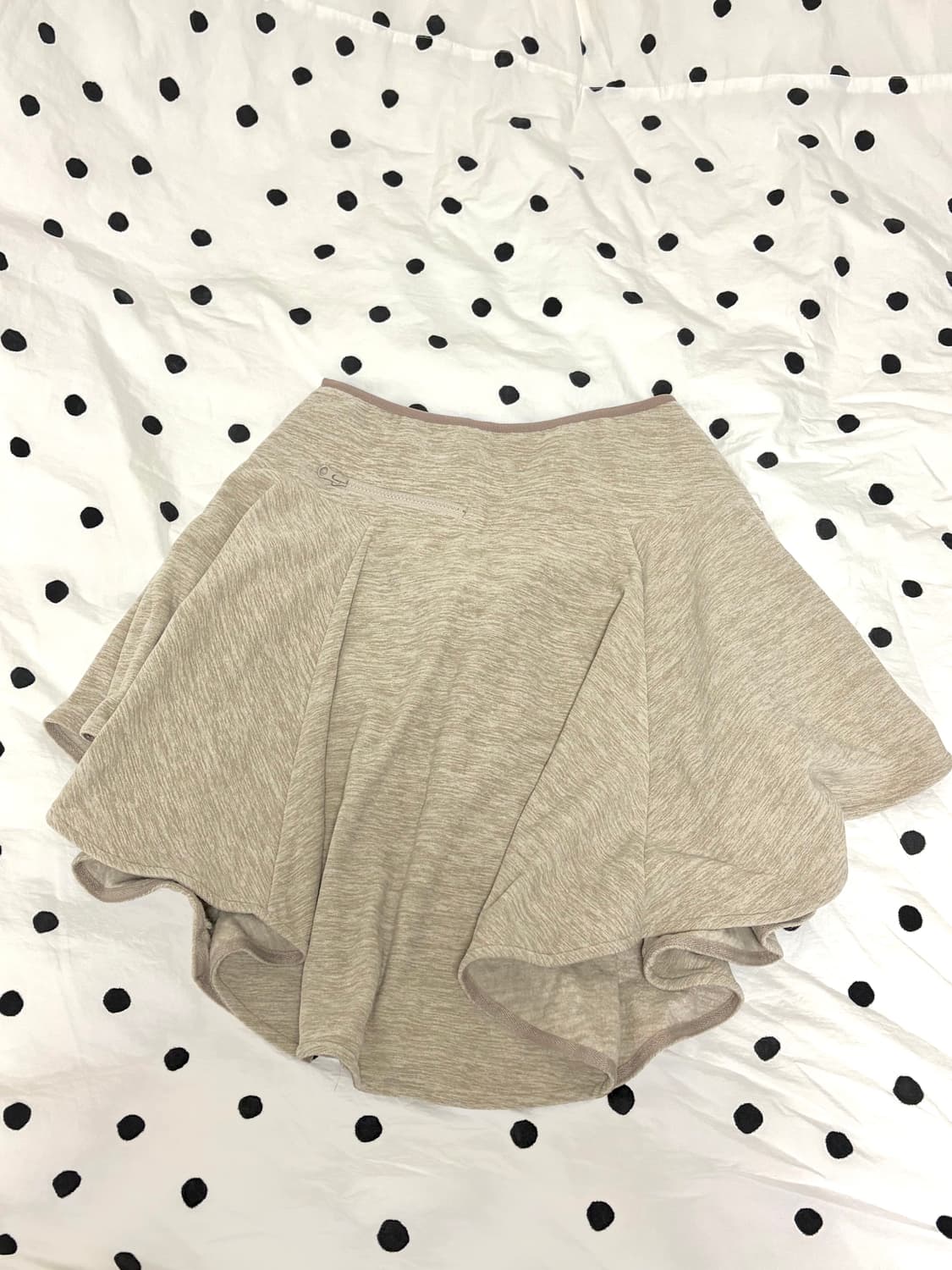 OPEN YY FLEECE FLARED SKIRT 상품이미지1