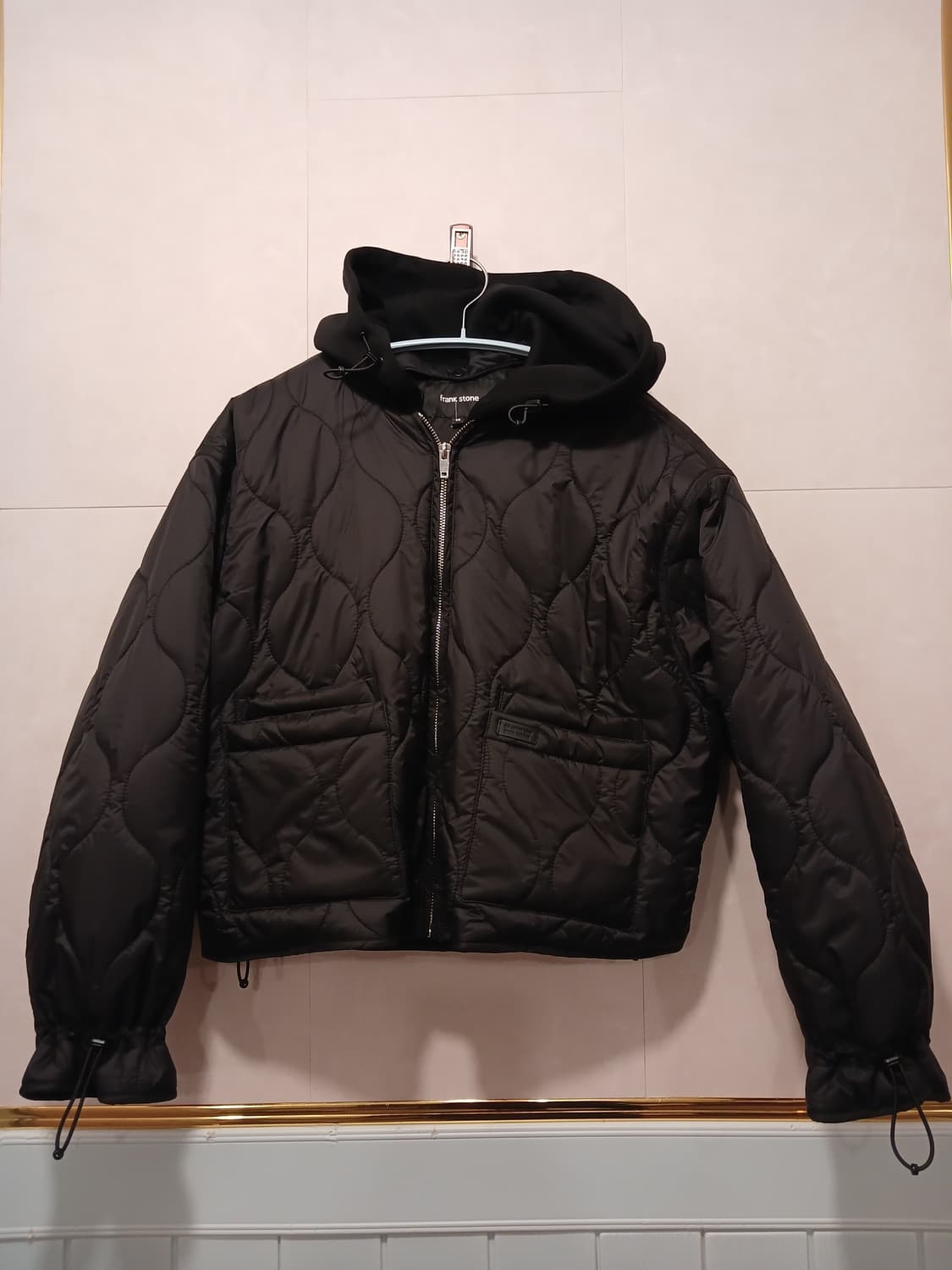 프랭크스톤 정품 여성 후드 퀼팅 점퍼 85 사이즈 상품이미지1