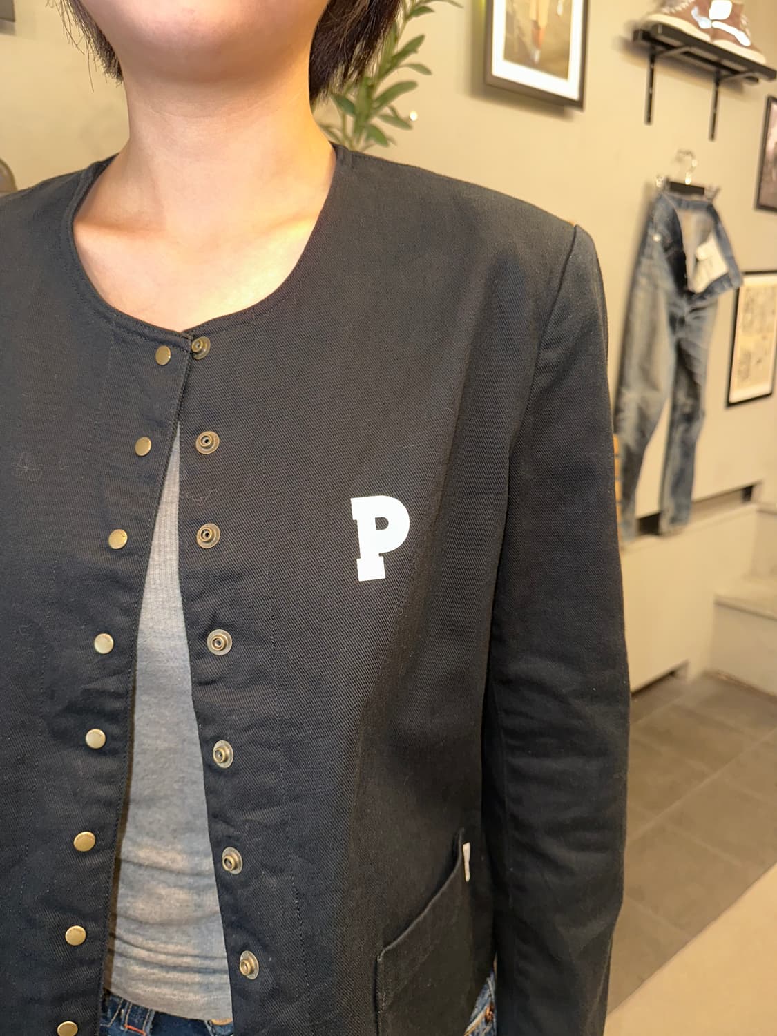Pink House snap button jacket 상품이미지6