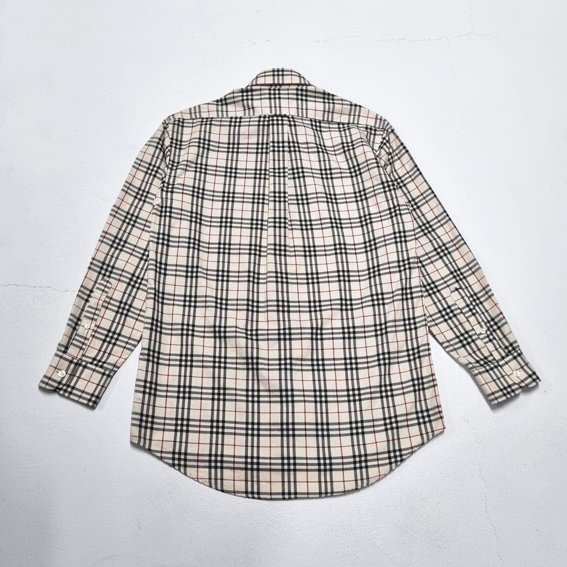 버버리 노바체크 셔츠 - S 상품이미지3