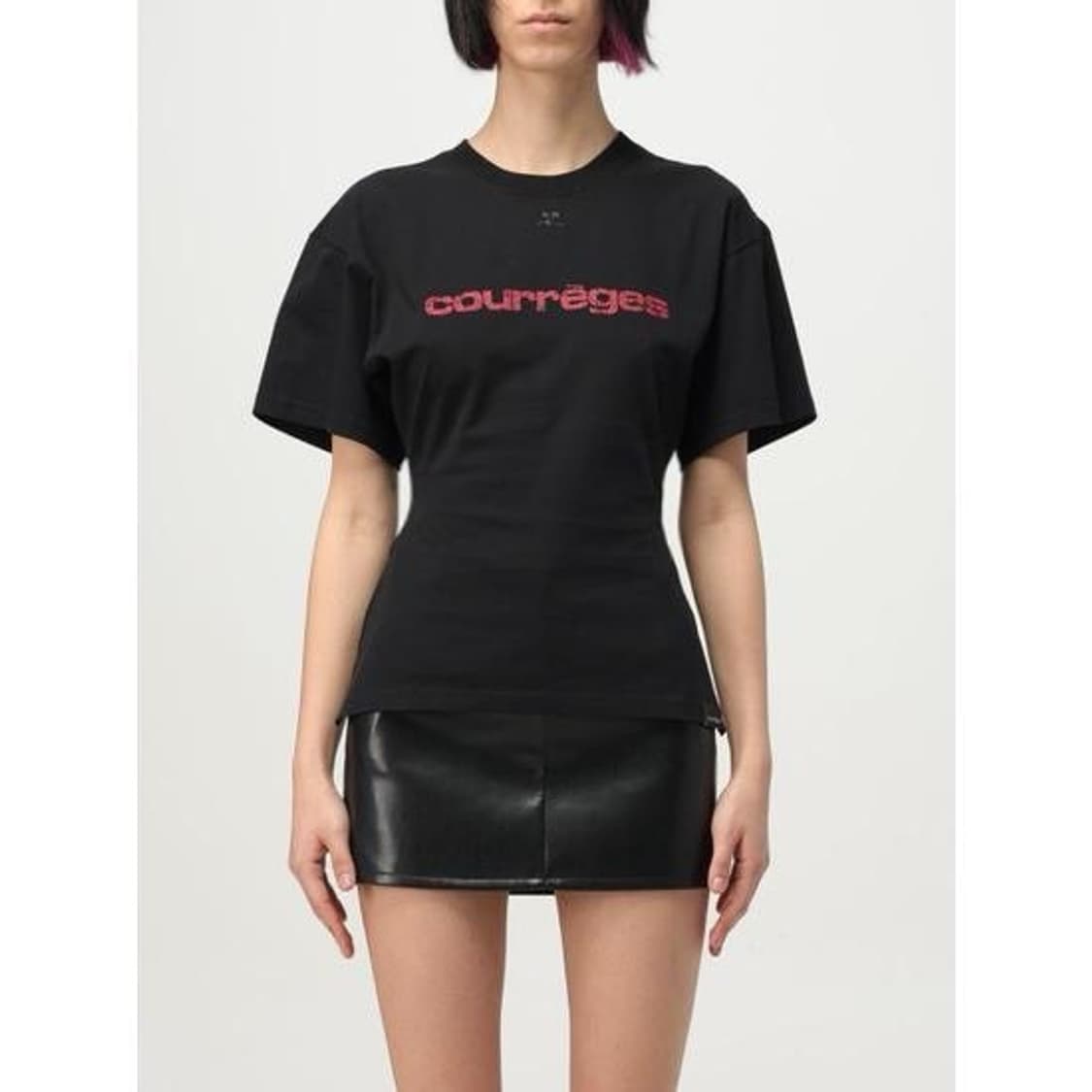 [s] courreges fitted printed t-shirt 상품이미지7