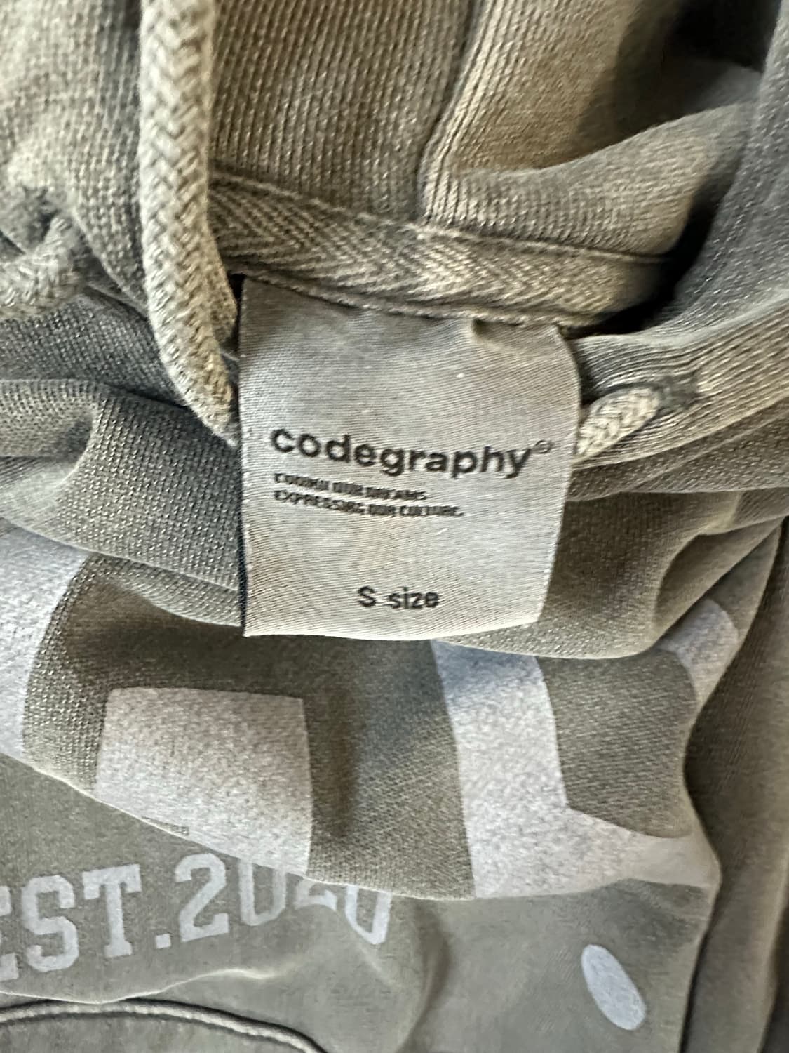 코드그라피 후드티 상품이미지2