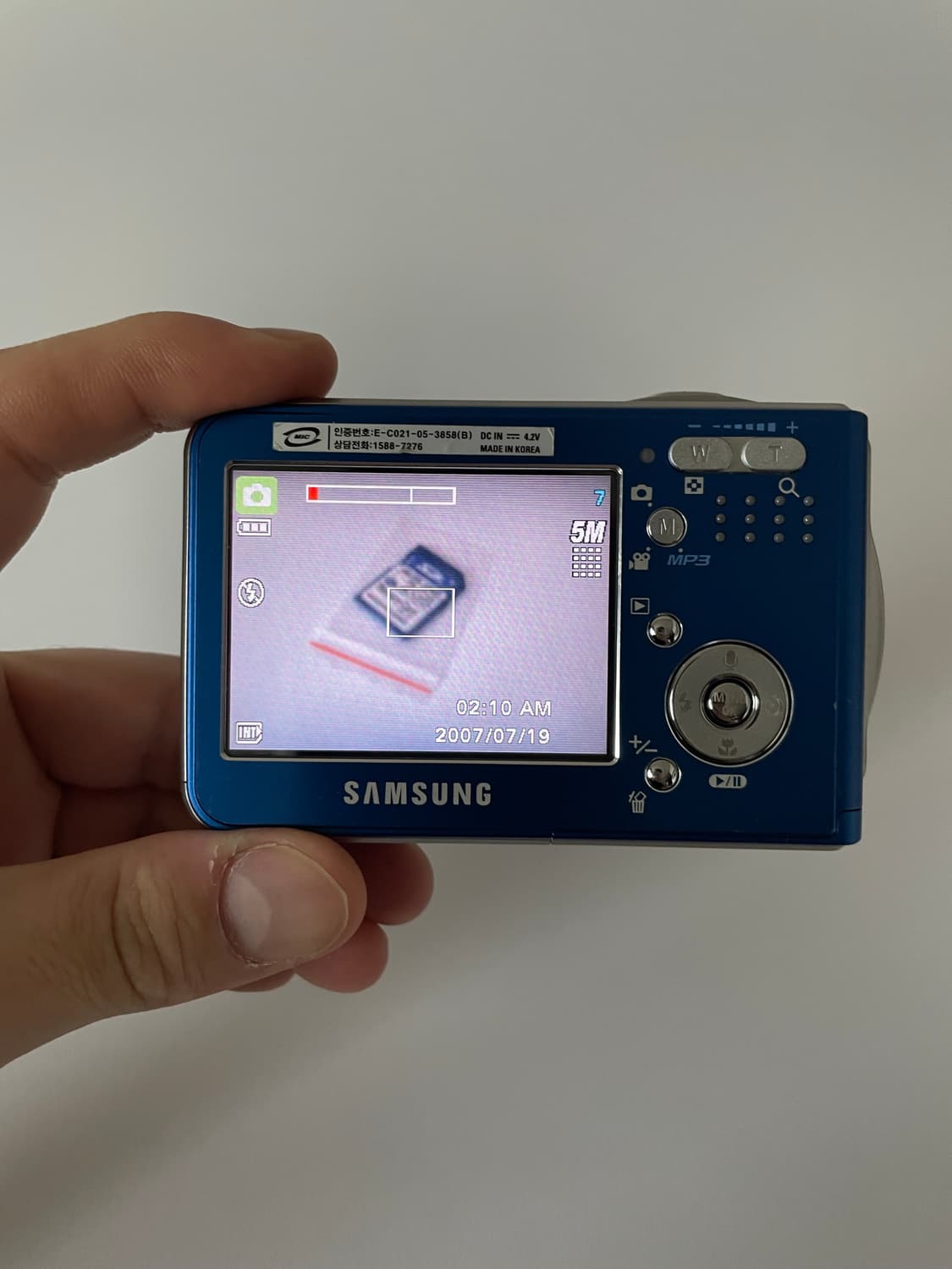 [즉시사용]삼성 케녹스 SM3 디카 + MP3 카메라 상품이미지7