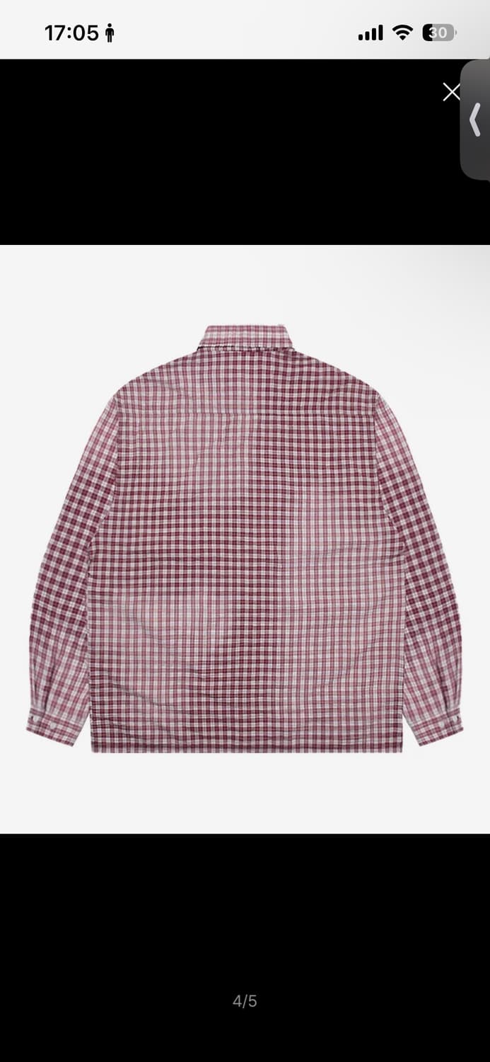 엑스톤즈 체크셔츠 상품이미지2