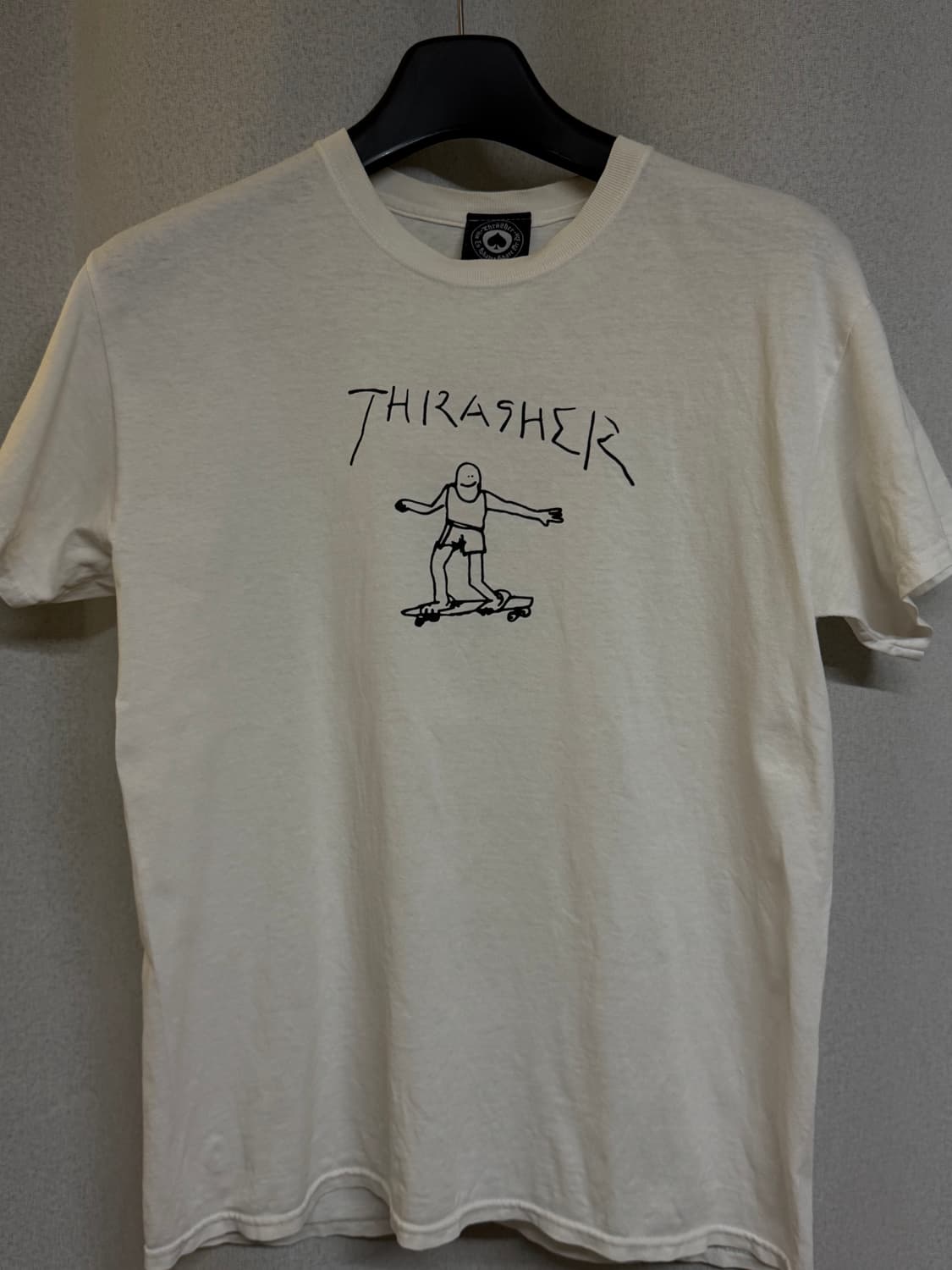 트레셔 화이트 반팔티셔츠 m사이즈 상품이미지1