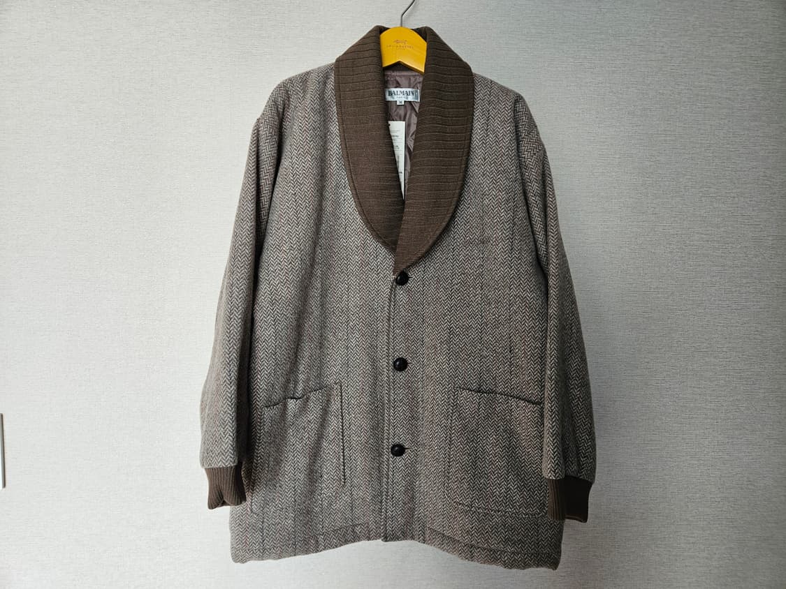 발망 BALMAIN 파리 울 워크 자켓 일본산 빈티지 (새제품) 상품이미지1