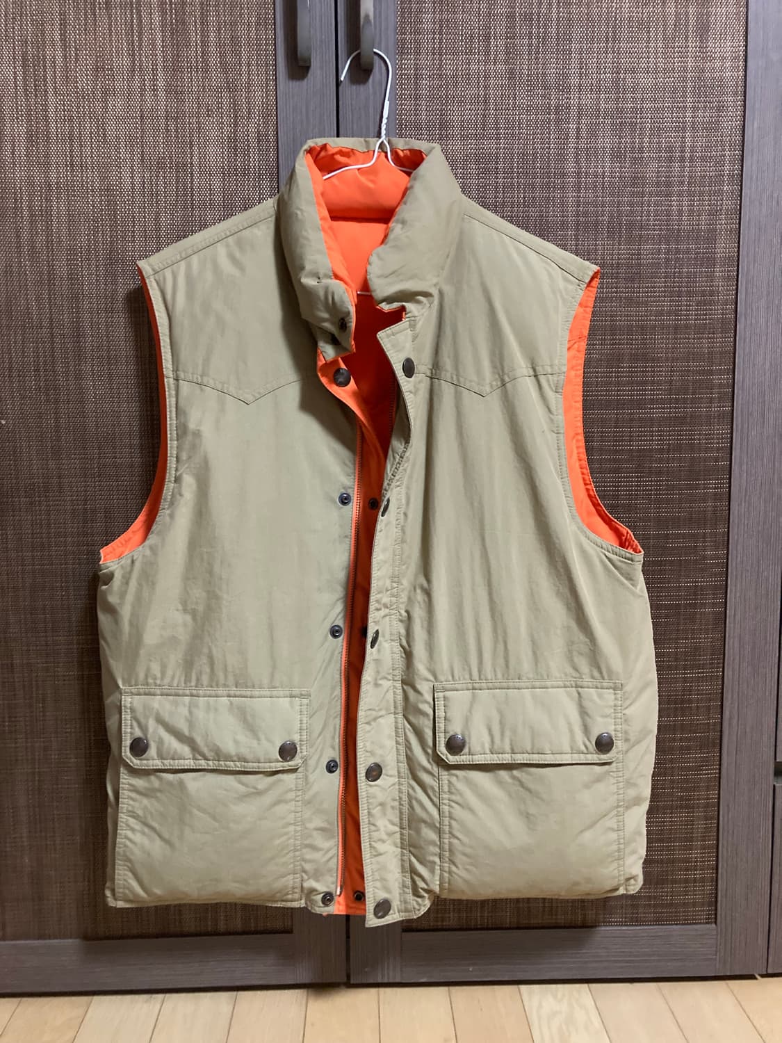 폴로 리버서블 패딩 베스트 상품이미지1