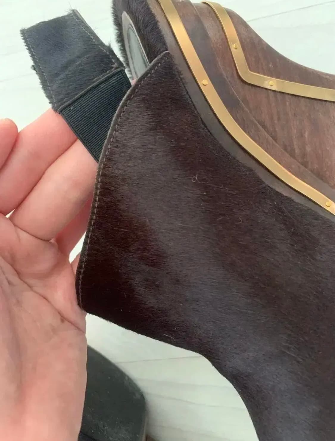 MARNI 마르니 웻지 부티(조랑말털) 상품이미지9