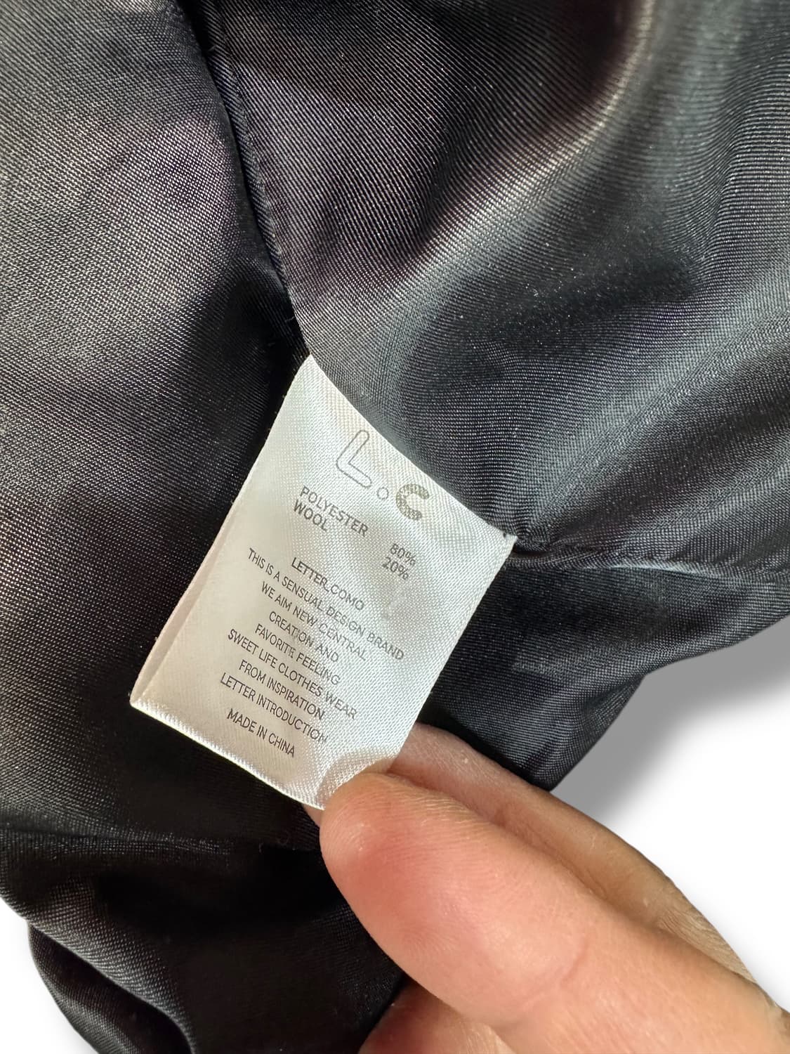 레테르코모 울 바시티 자켓 (M)   상품이미지5