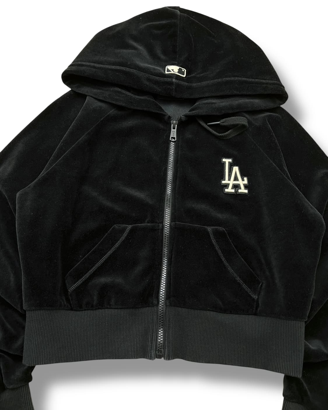 MLB LA 다저스 벨벳 후드 트랙탑 상품이미지6