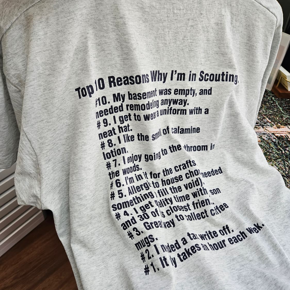 90~00s 미국보이스카우트 반팔 상품이미지3