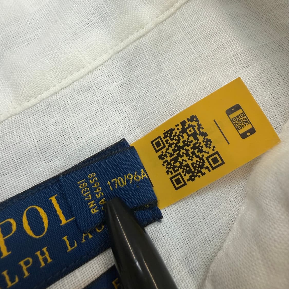 polo 신형 정품 랄프로렌 폴로 우먼스 릴렉스핏 린넨 셔츠 L  상품이미지3