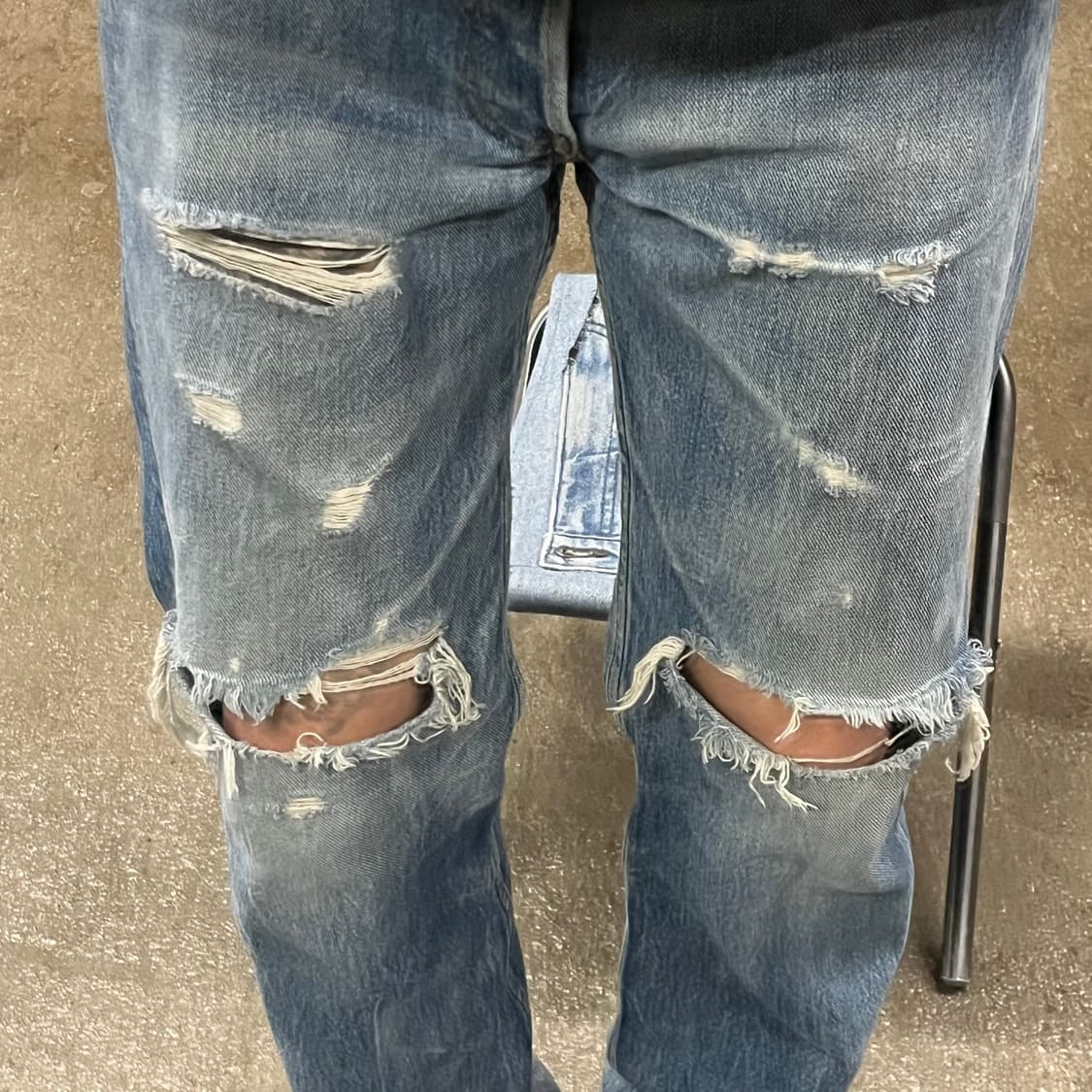 90s USA Levis501 디스진 (32”) 상품이미지8